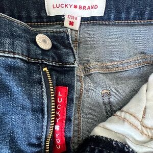 Lucky Brand Ava Mid Rise Skinny Blue Denim Jeans 6/28